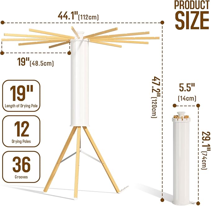 Support de Séchage de Linge en Forme de Poulpe – 12 Tiges
