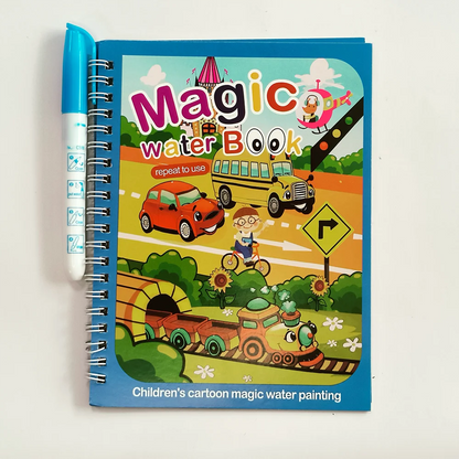 Pack 6 Livres à l’Eau – Coloriage Magique, Zéro Tache !